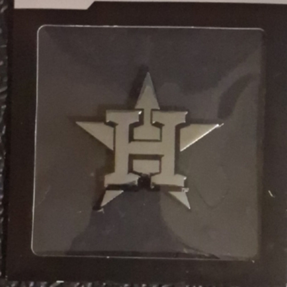 Silver Star H Logo Pin